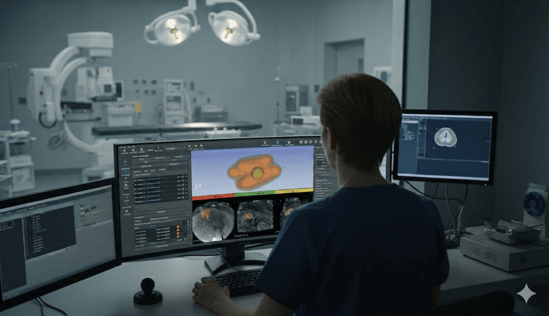 Pre-operative planning visualization